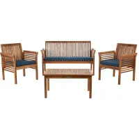 Vlad 4-pc. Patio Set in Forest Green by Safavieh