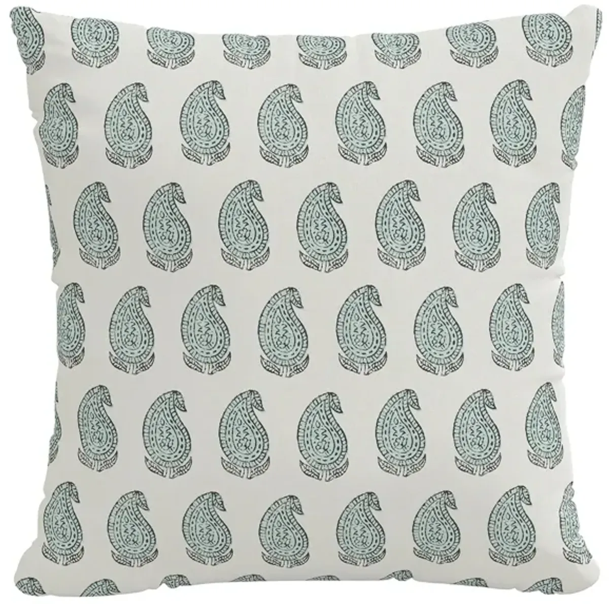 20" Outdoor Zara Mist Pillow in Zara Mist by Skyline