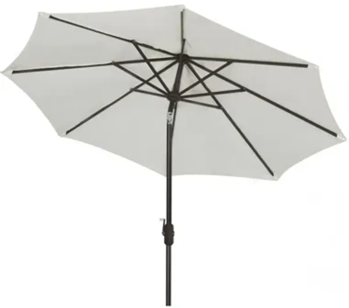 Ortega 9' Outdoor Umbrella in Natural by Safavieh