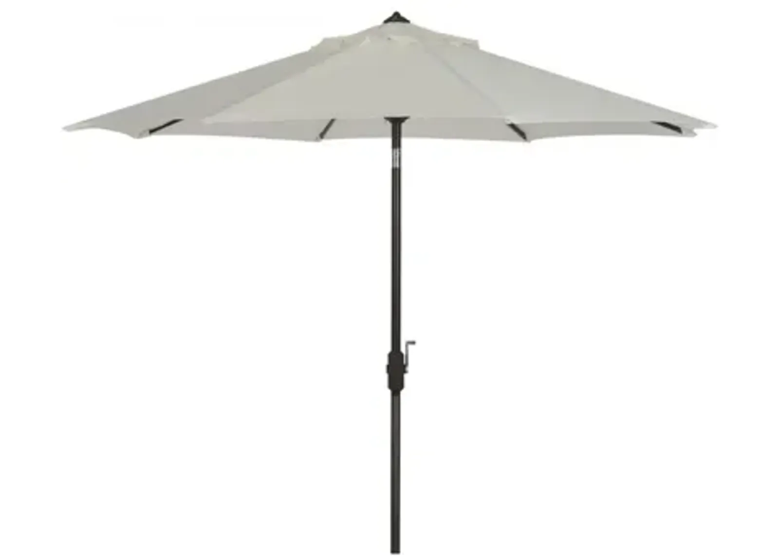 Ortega 9' Outdoor Umbrella in Natural by Safavieh