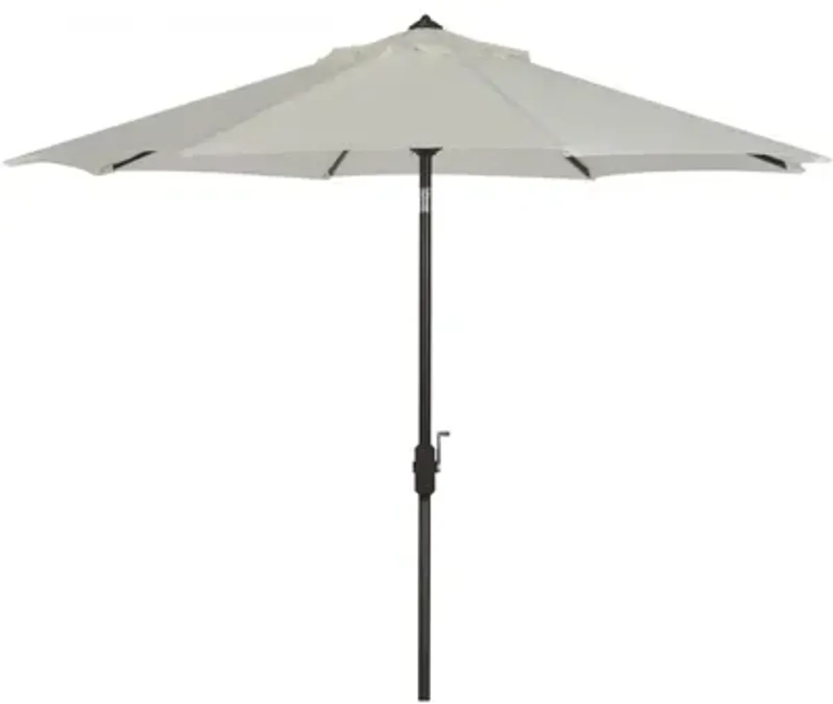 Ortega 9' Outdoor Umbrella in Natural by Safavieh