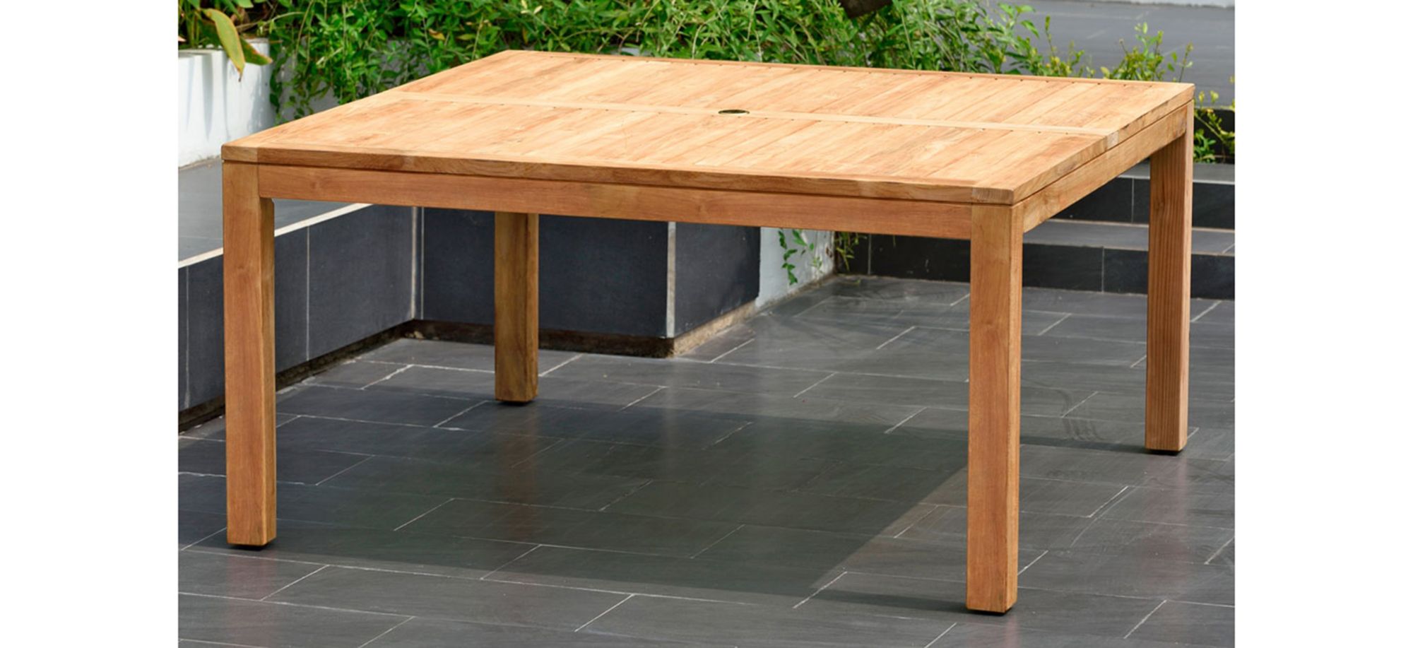 Amazonia Outdoor Teak Square Dining Table