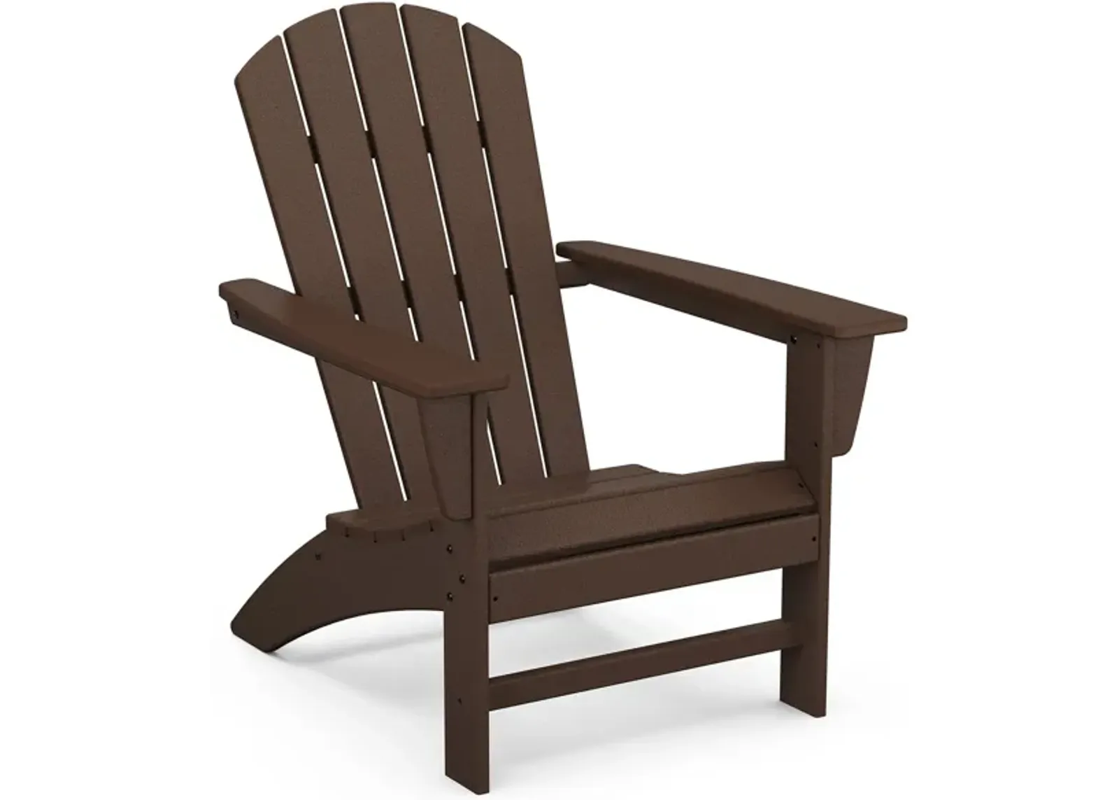 Nautical Adirondack Chair in Mahogany by Polywood