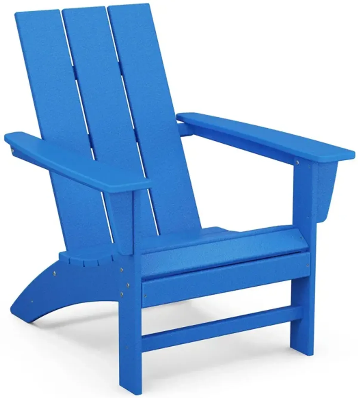 Modern Adirondack Chair in Pacific Blue by Polywood