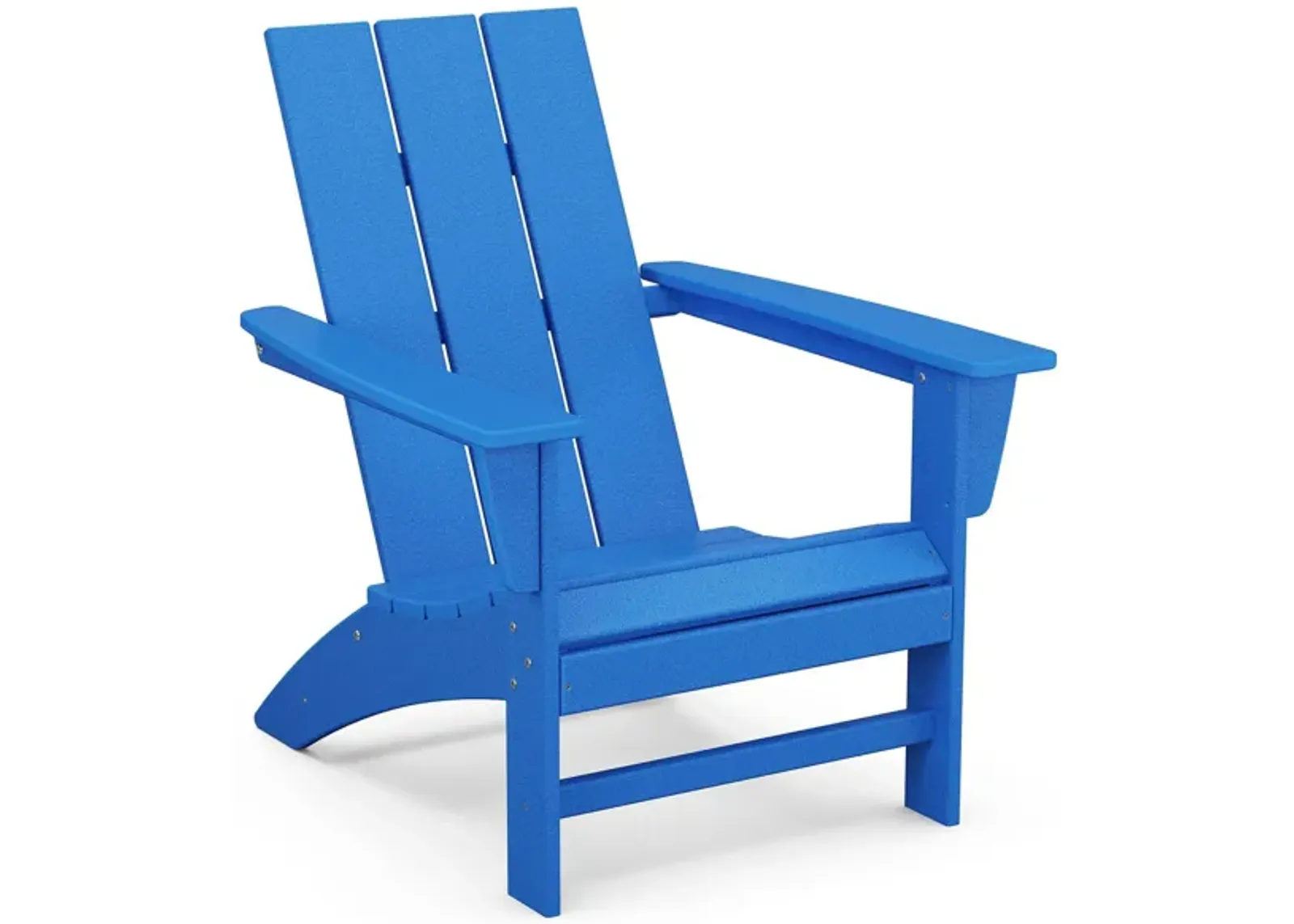 Modern Adirondack Chair in Pacific Blue by Polywood