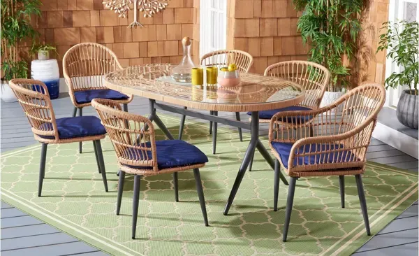 Ruben 7-pc. Outdoor Dining Set