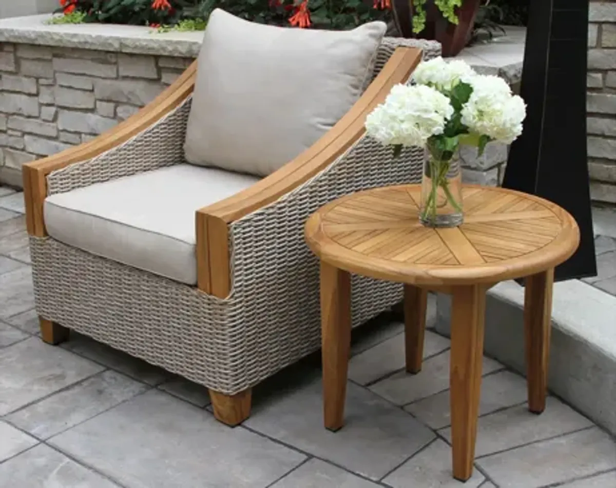 Teak Accent Table