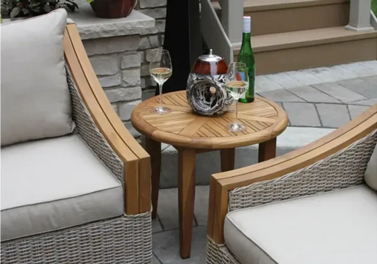 Teak Accent Table