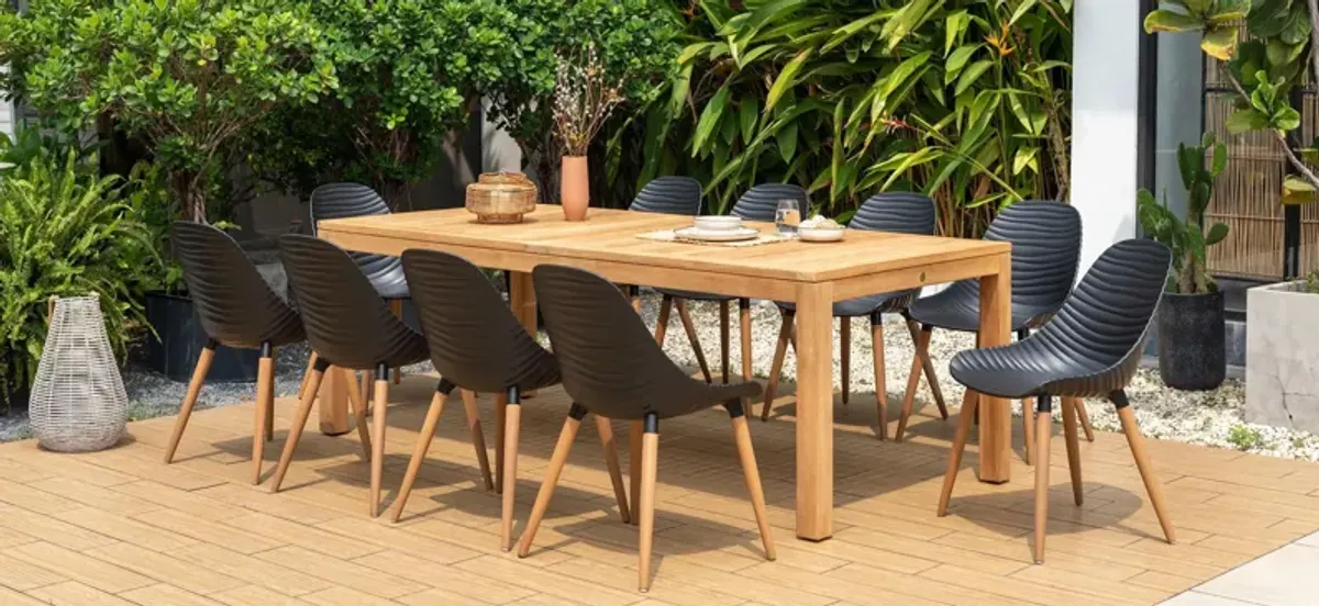 Laica 11-pc. Patio Dining Set