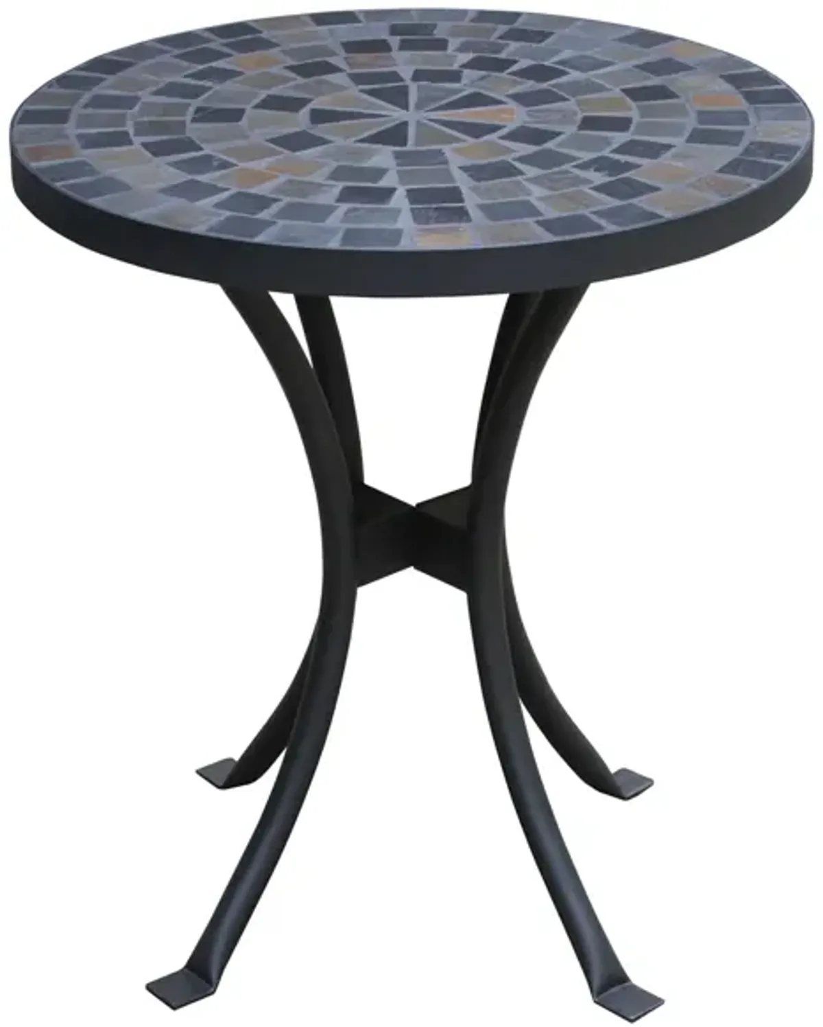 Boldon Outdoor Mosaic Accent Table