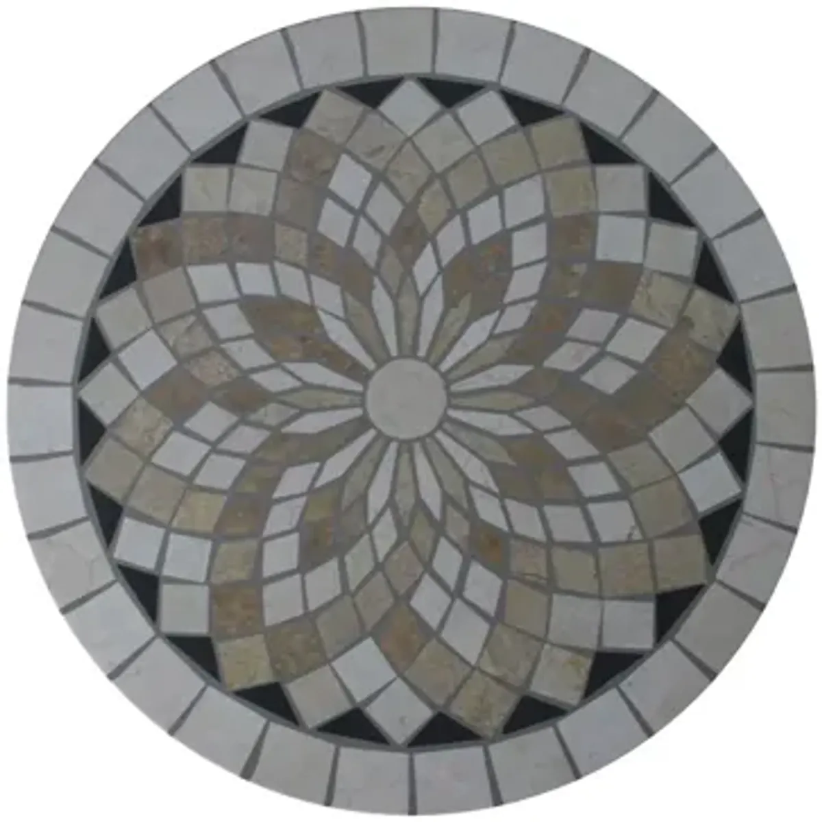 Bing Outdoor Mosaic Accent Table