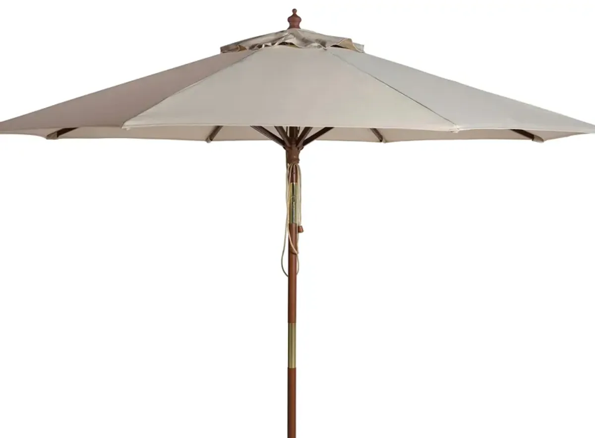 Bethany Outdoor Wooden Umbrella