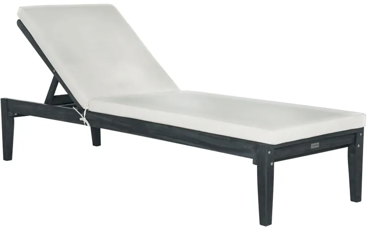 Genser Sun Lounger in Light Blue by Safavieh