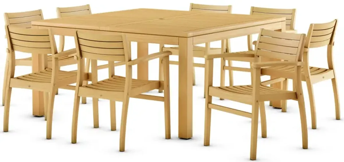 Campos 9-pc. Square Patio Dining Table Set