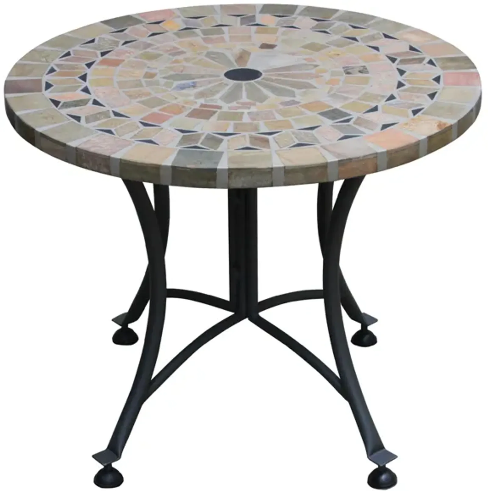 Ocean Ave Outdoor Mosaic Accent Table