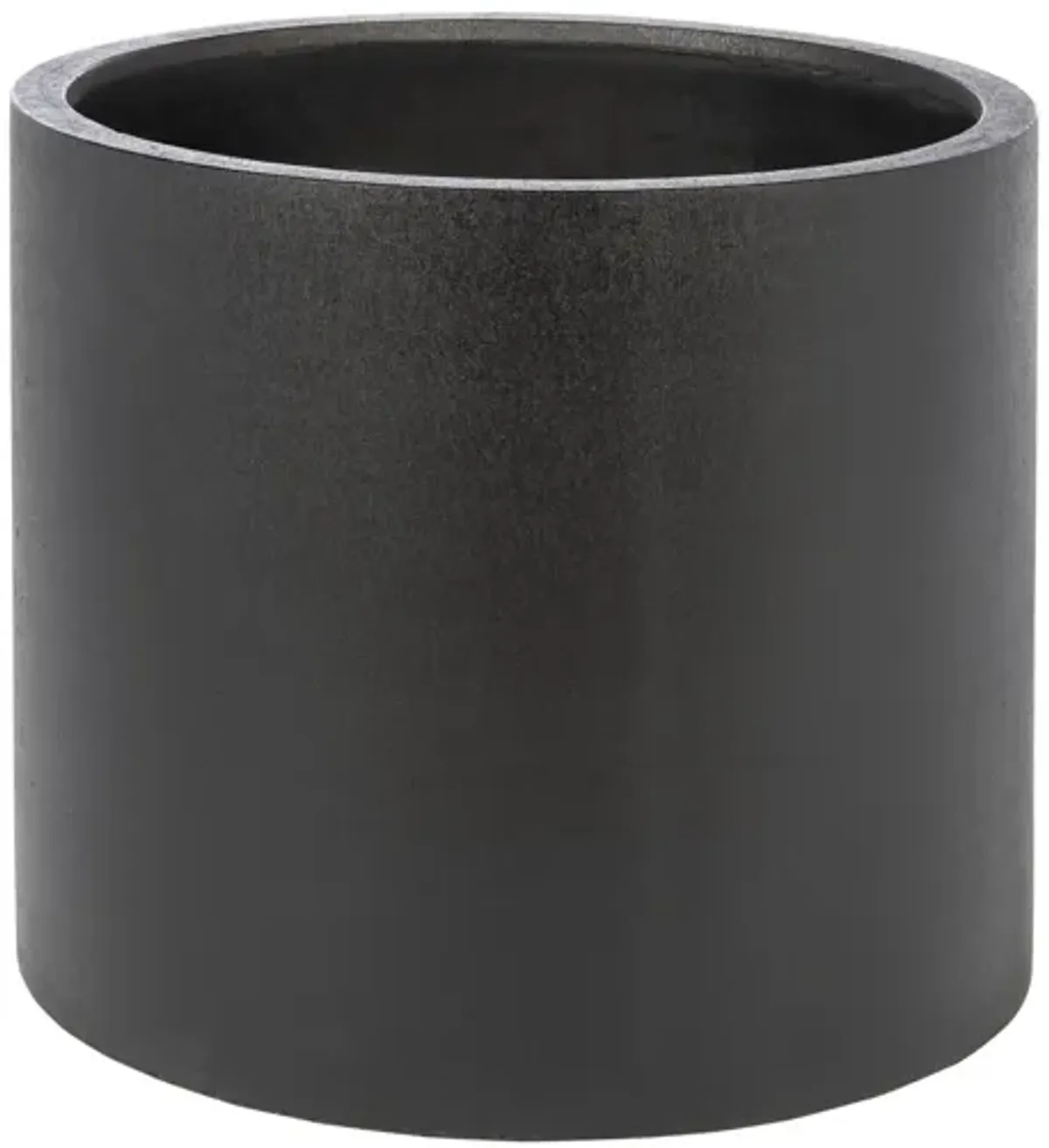 Chaston Outdoor Planter in Black by Safavieh