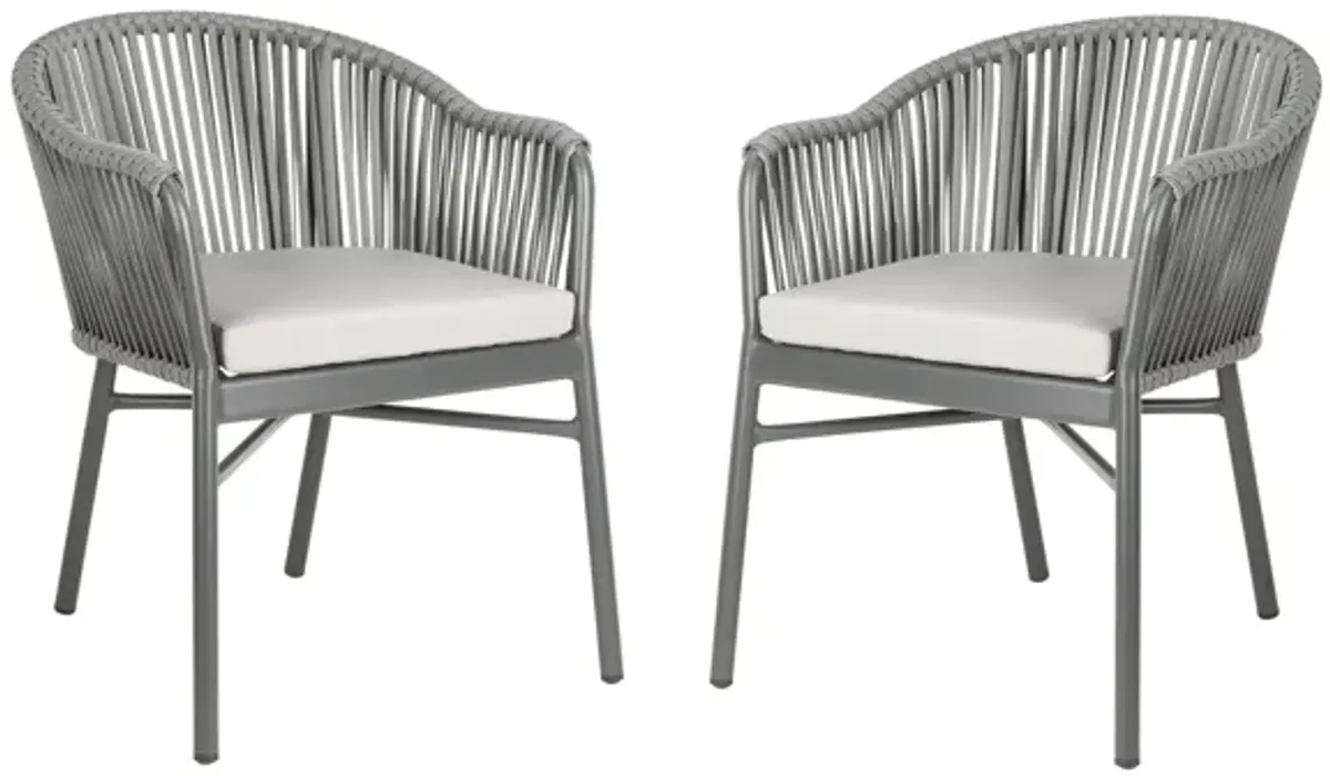 Bassey Stackable Rope Chair
