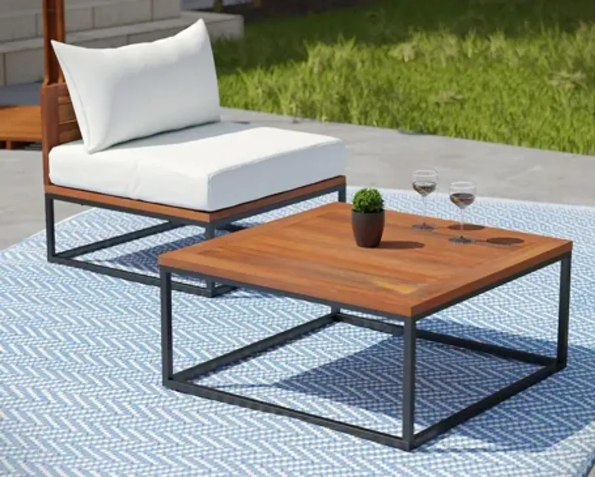 Davis Outdoor Cocktail Table & Chair Set