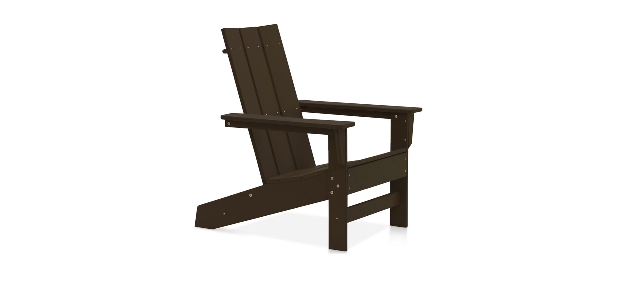 Aria Adirondack Chair in Gray by DUROGREEN OUTDOOR