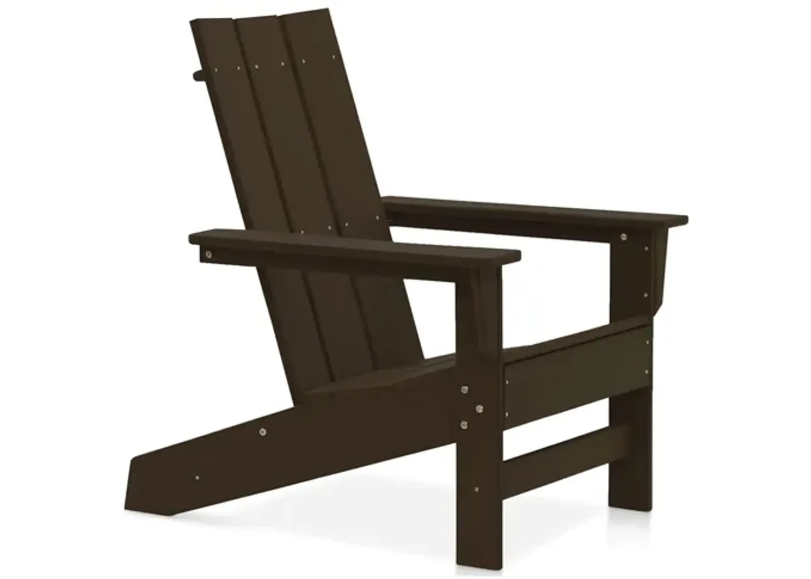 Aria Adirondack Chair in Gray by DUROGREEN OUTDOOR