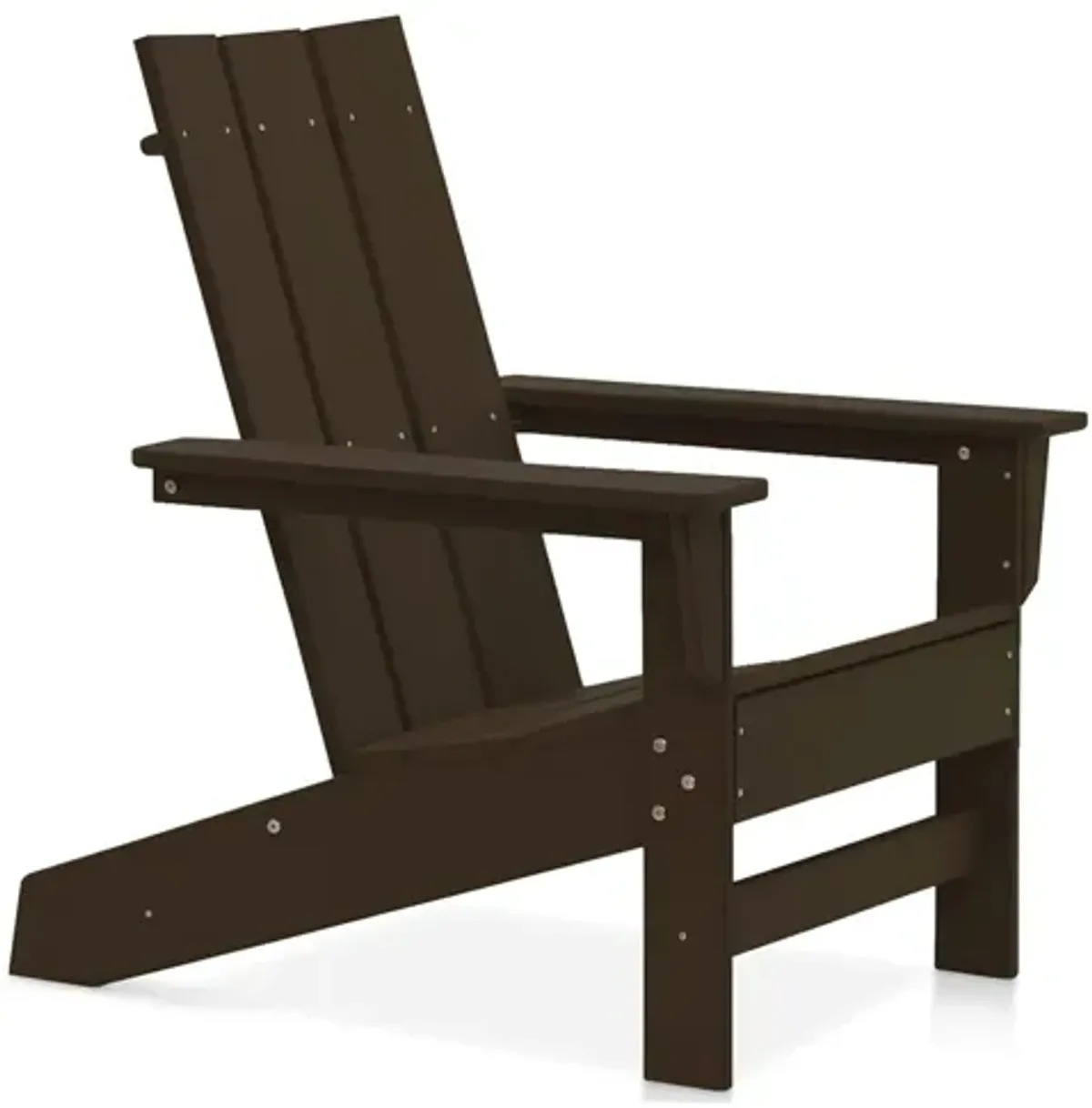 Aria Adirondack Chair in Gray by DUROGREEN OUTDOOR