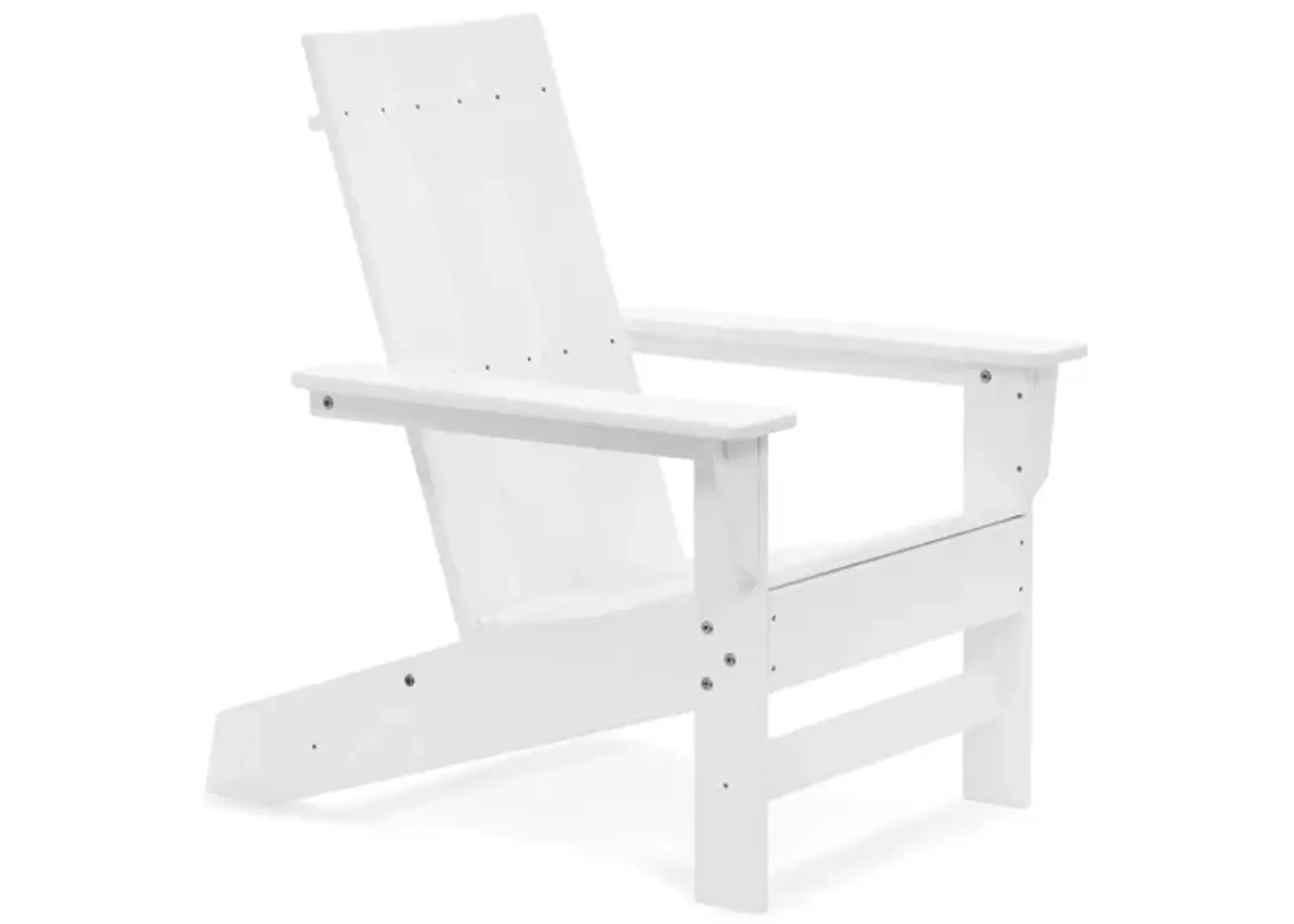 Aria Adirondack Chair in Gray by DUROGREEN OUTDOOR