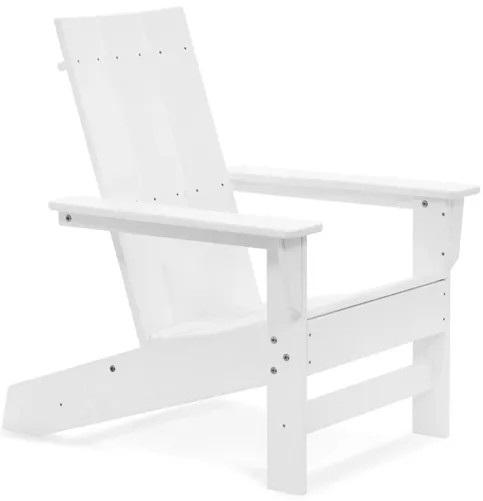 Aria Adirondack Chair in Gray by DUROGREEN OUTDOOR