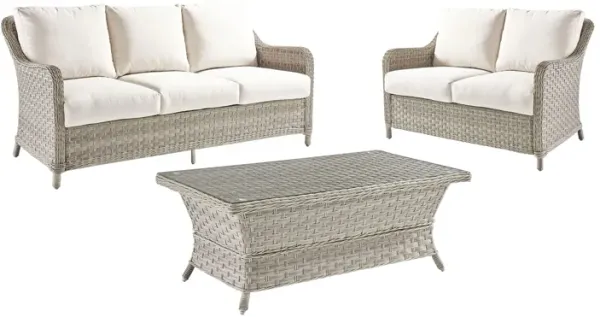 Mayfair 3-pc. Outdoor Living Outdoor Sofa Set