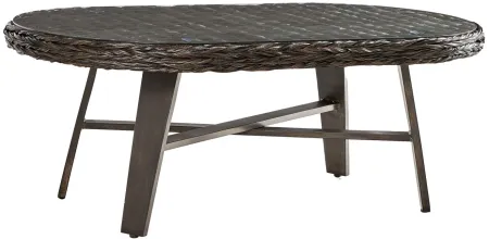 Grand Isle Dkc Outdoor Coffee Table in Dark Carmel by South Sea Outdoor Living