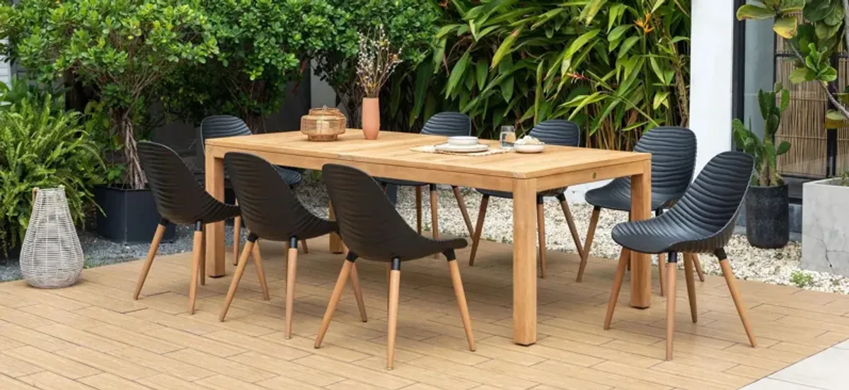 Laica 9-pc. Patio Dining Set