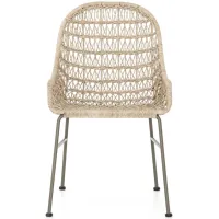 Bandera Outdoor Dining Chair in Vintage White by Four Hands