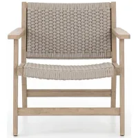 Delano Outdoor Chair in Brown by Four Hands