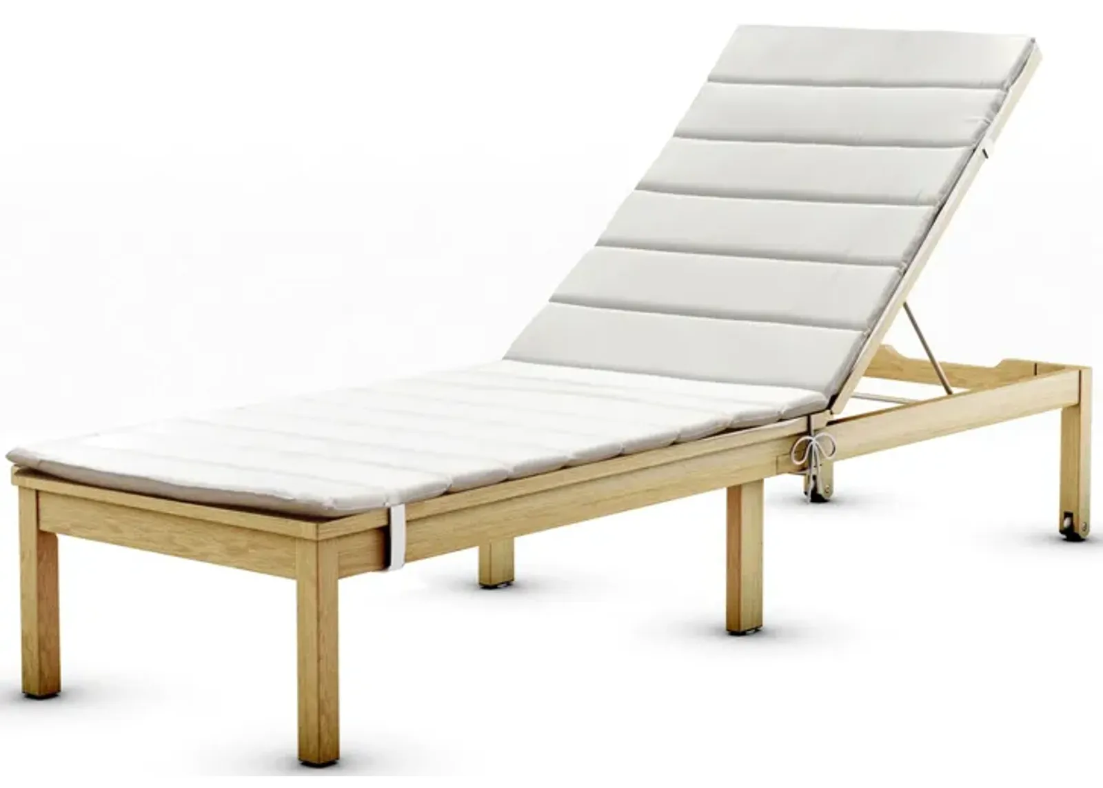 Lifestyle Garden Outdoor Chaise Lounge in Light Gray by International Home Miami