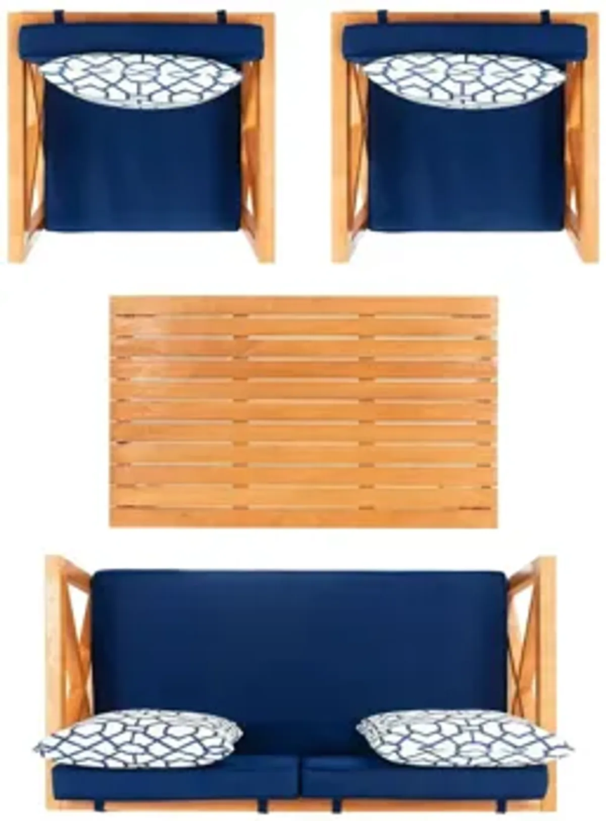 Indria 4-pc. Patio Set