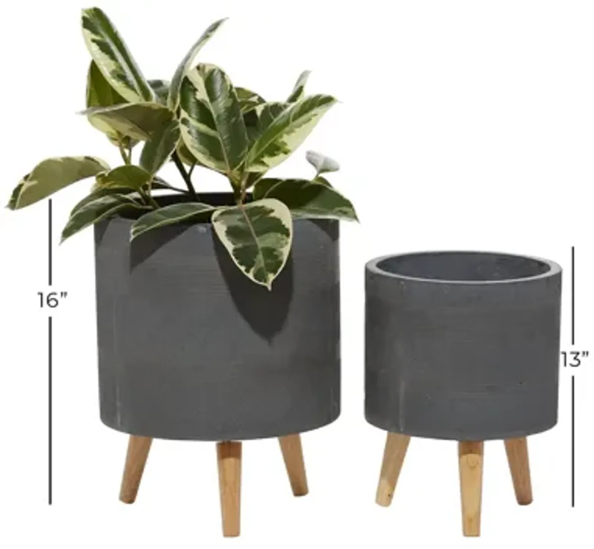 Ivy Collection Zynfi Planter - Set of 2