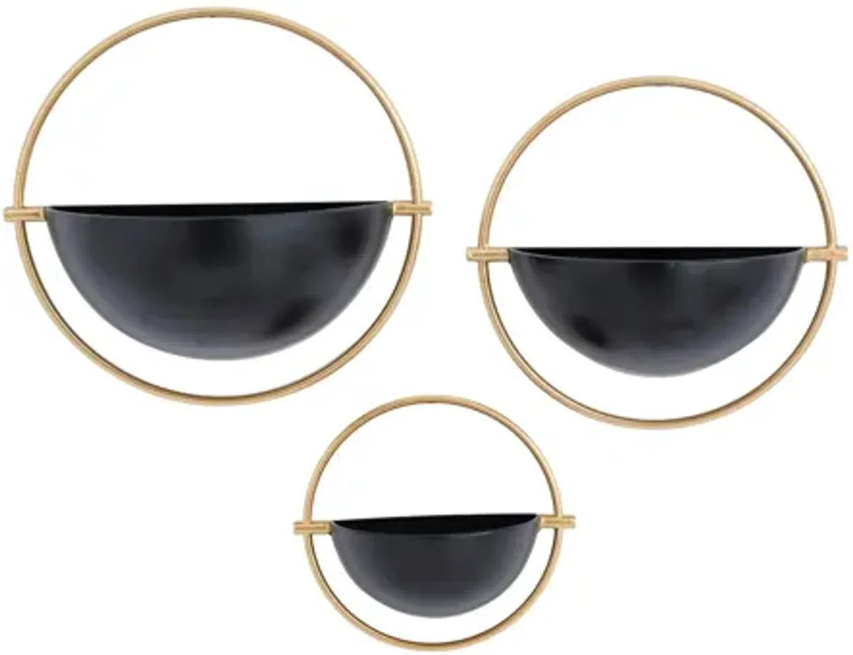 Ivy Collection Geist Planter Set of 3