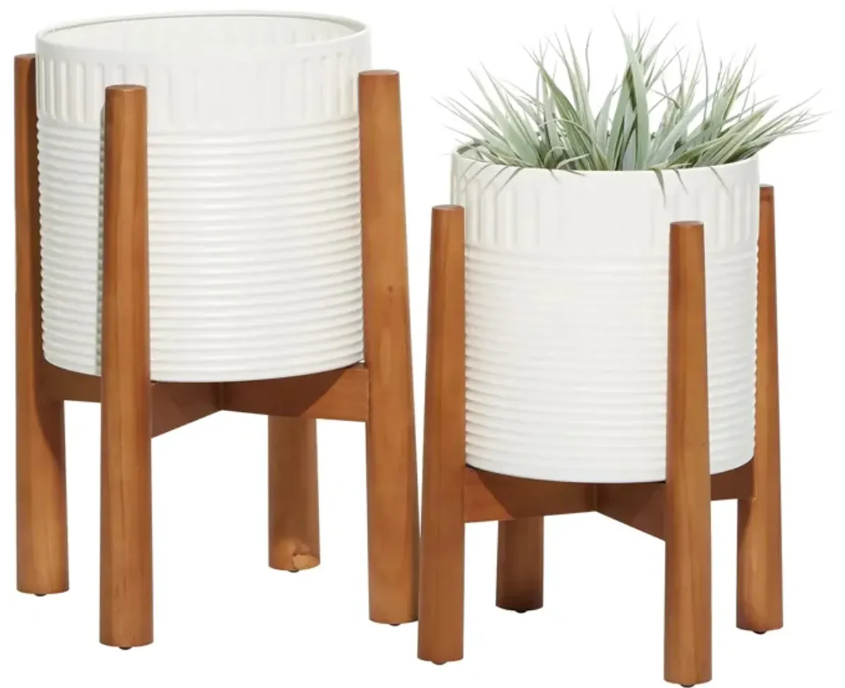 Ivy Collection Lahijani Planter Set of 2