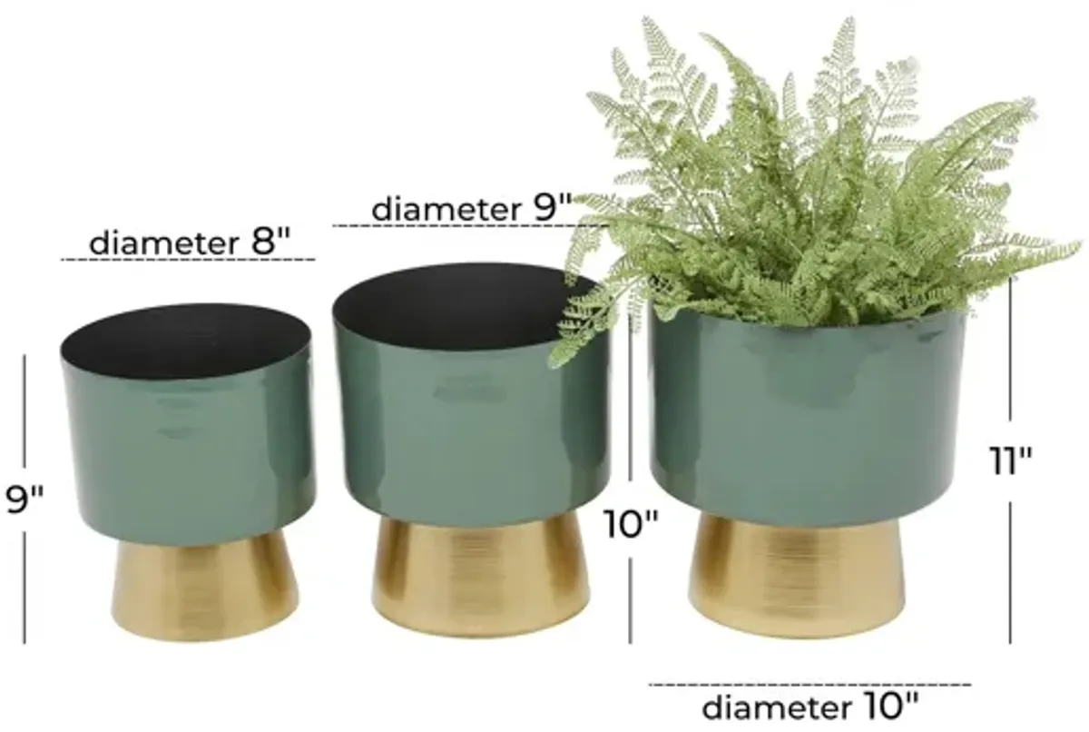 Ivy Collection Headmistress Planter Set of 3