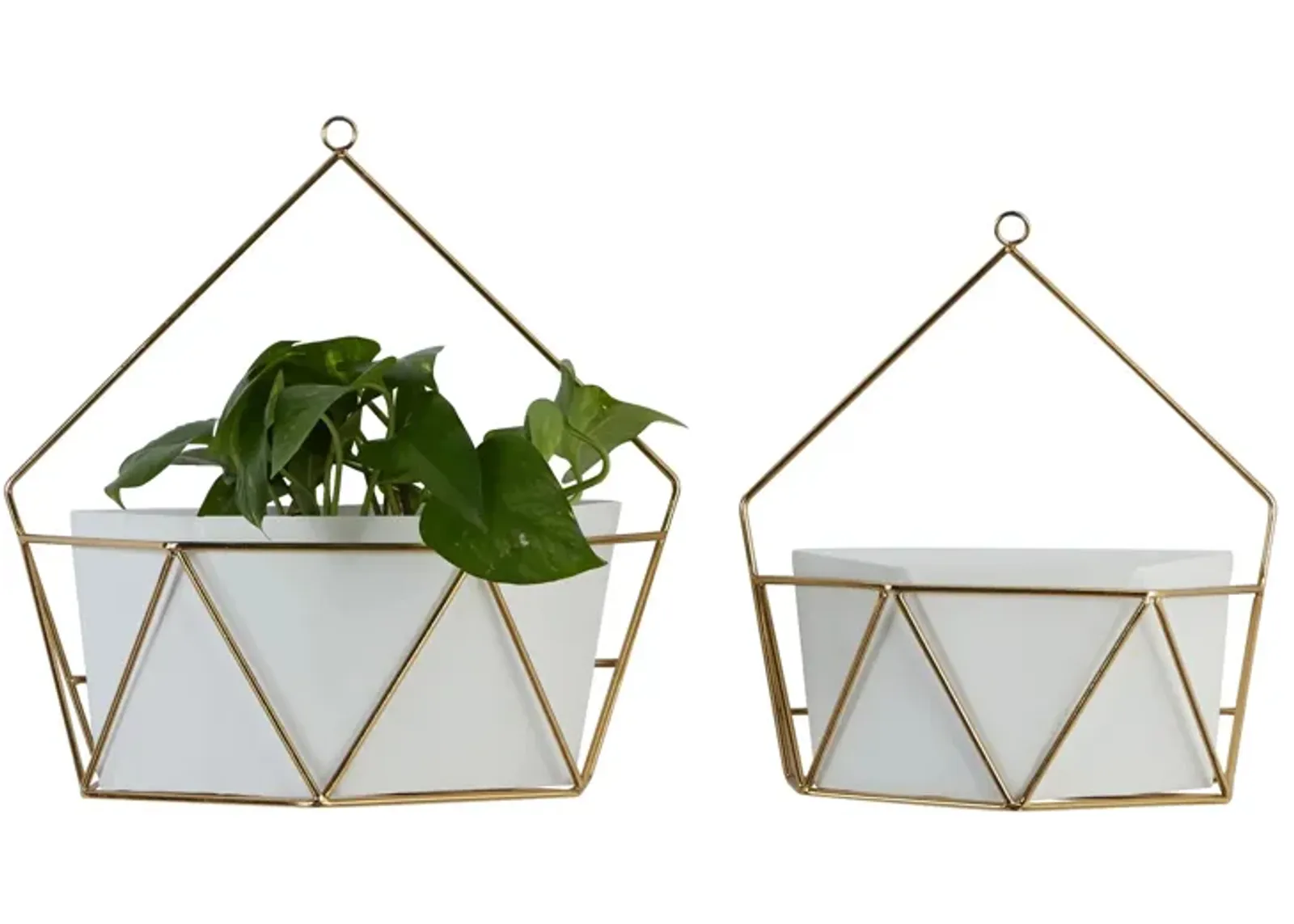 CosmoLiving An Tir Planter Set of 2 in White by UMA Enterprises