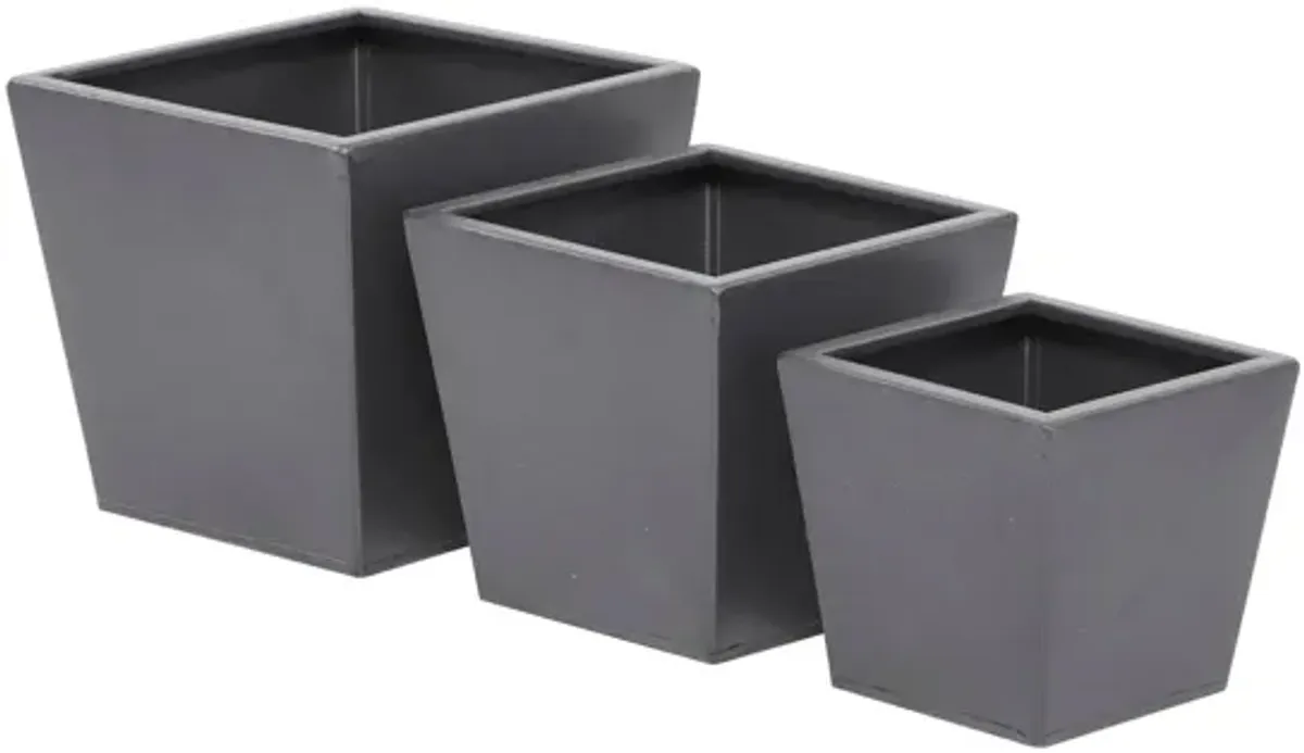 Ivy Collection Greenhouse Planter Set of 3