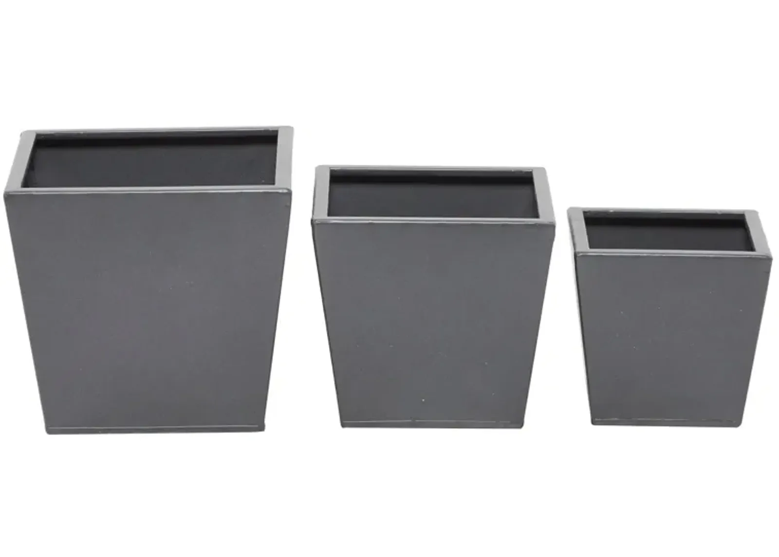 Ivy Collection Greenhouse Planter Set of 3 in Gray by UMA Enterprises