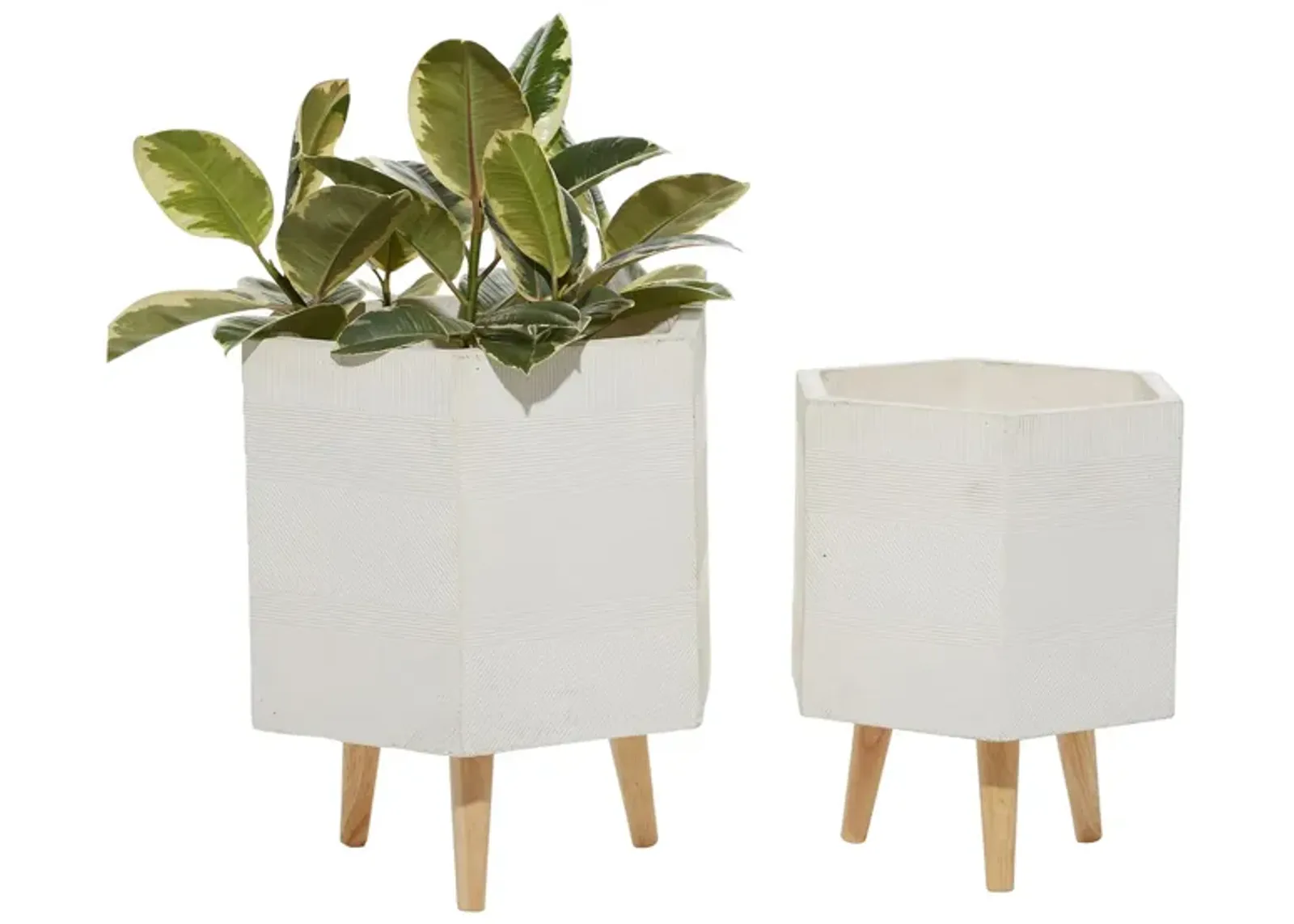 Ivy Collection Wyvernwoode Planter - Set of 2