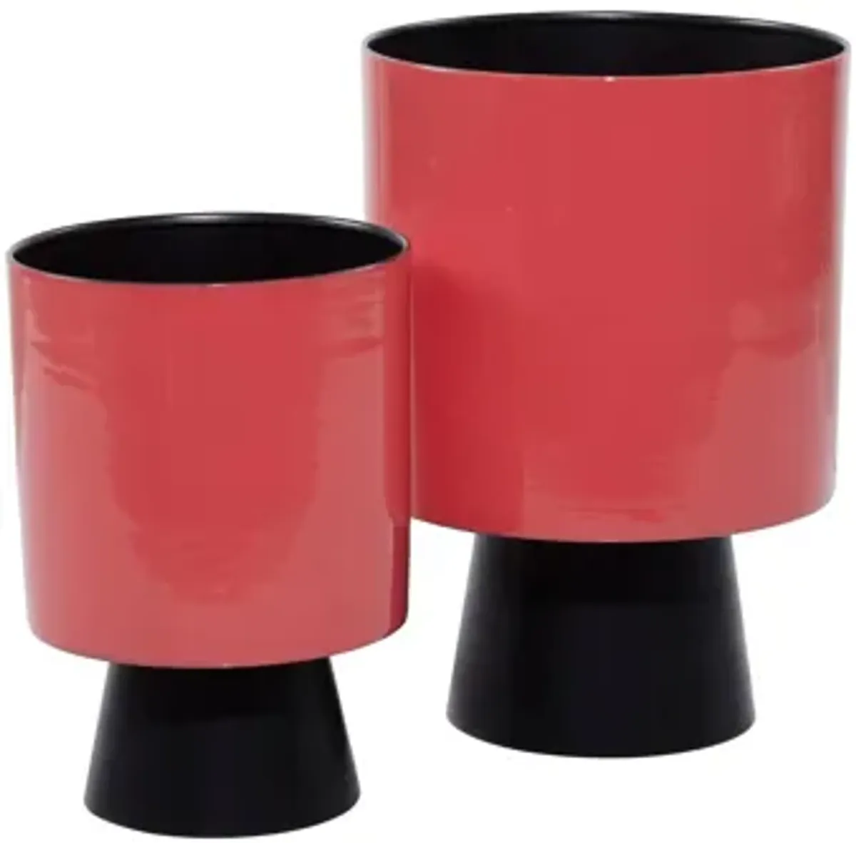 Ivy Collection Majorette Planter Set of 2