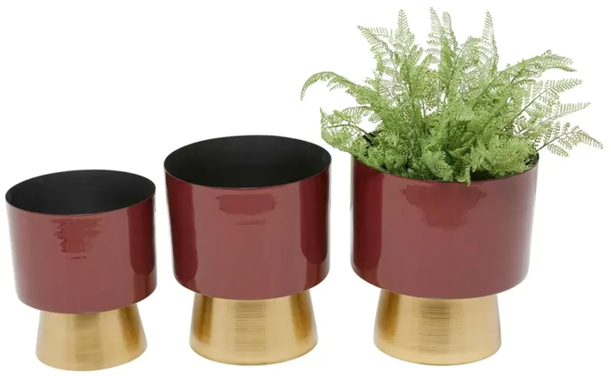 Ivy Collection Headmistress Planter Set of 3