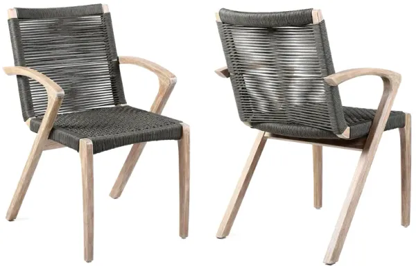 Oasis Outdoor Dining Chairs - Set of 2