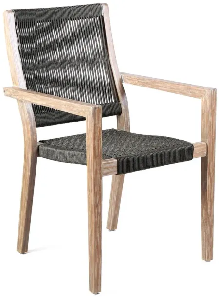 Branwen Outdoor Dining Chairs - Set of 2 in Beige by Armen Living