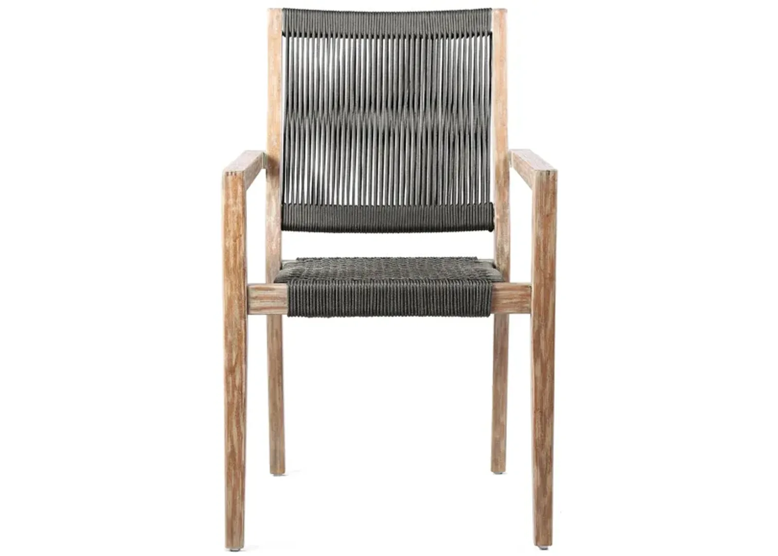 Branwen Outdoor Dining Chairs - Set of 2 in Beige by Armen Living