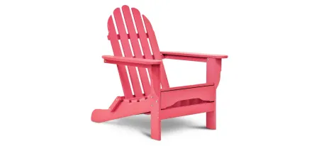 Icon Static Adirondack Chair in "Pink" by DUROGREEN OUTDOOR