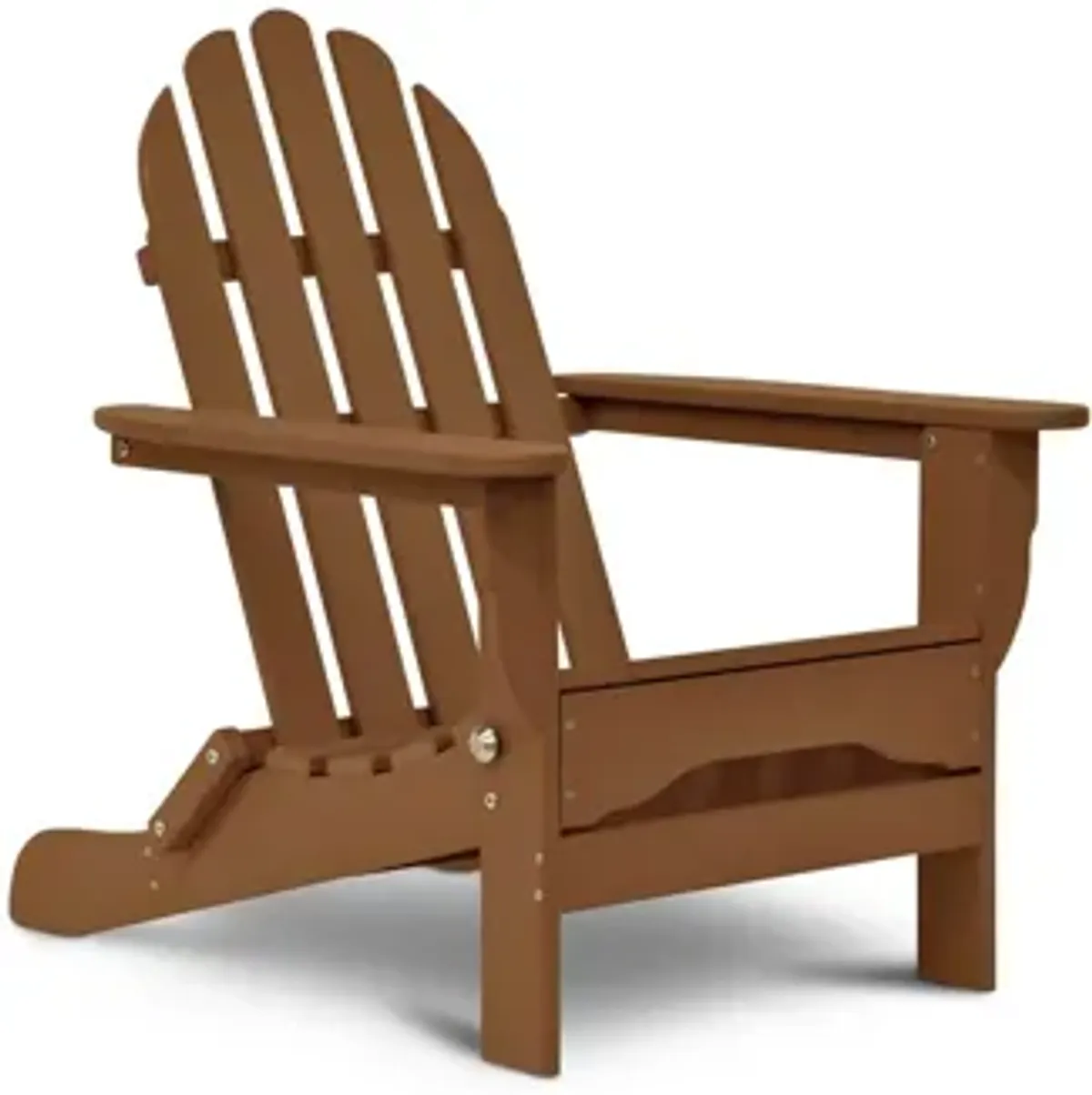 Icon Adirondack Chair in "Teak" by DUROGREEN OUTDOOR