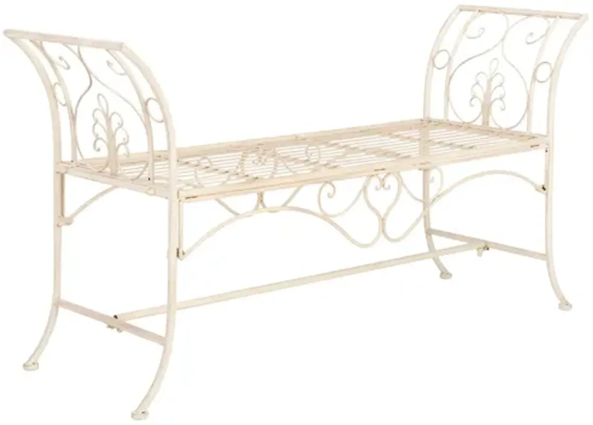 Aliyah Outdoor Garden Bench